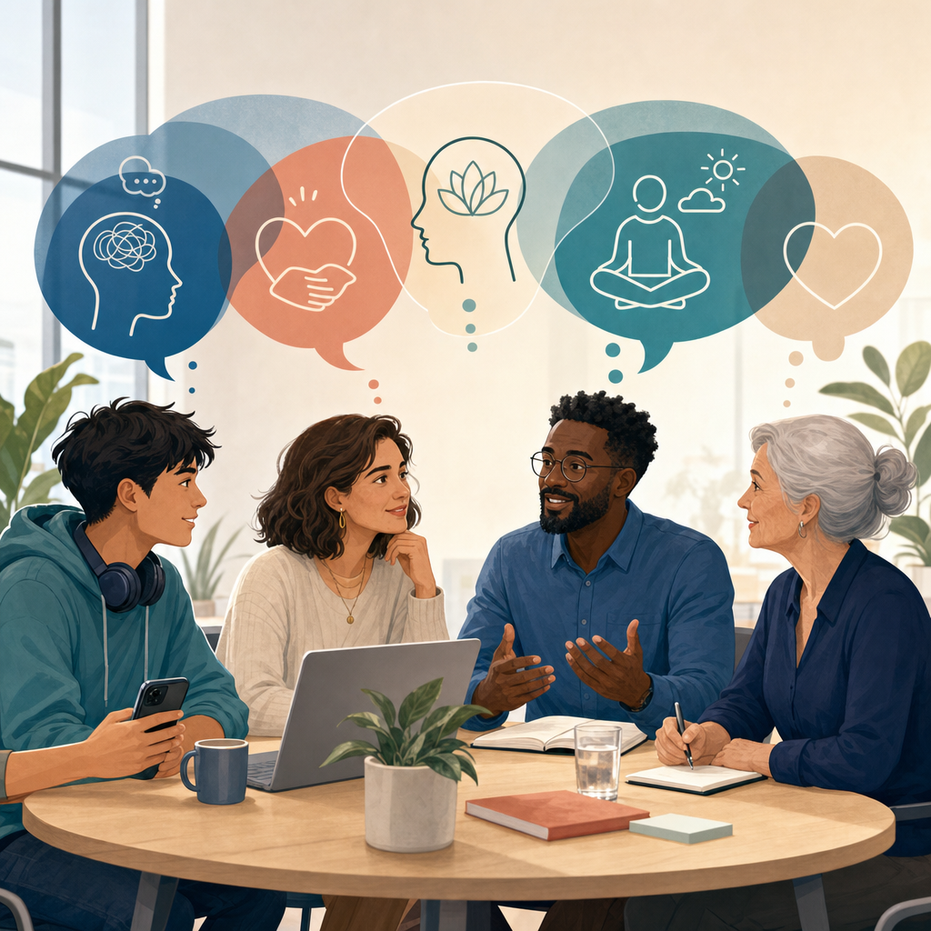 Illustratie bij Hoe verschillen generaties in hun verwachtingen rondom mentale gezondheid?