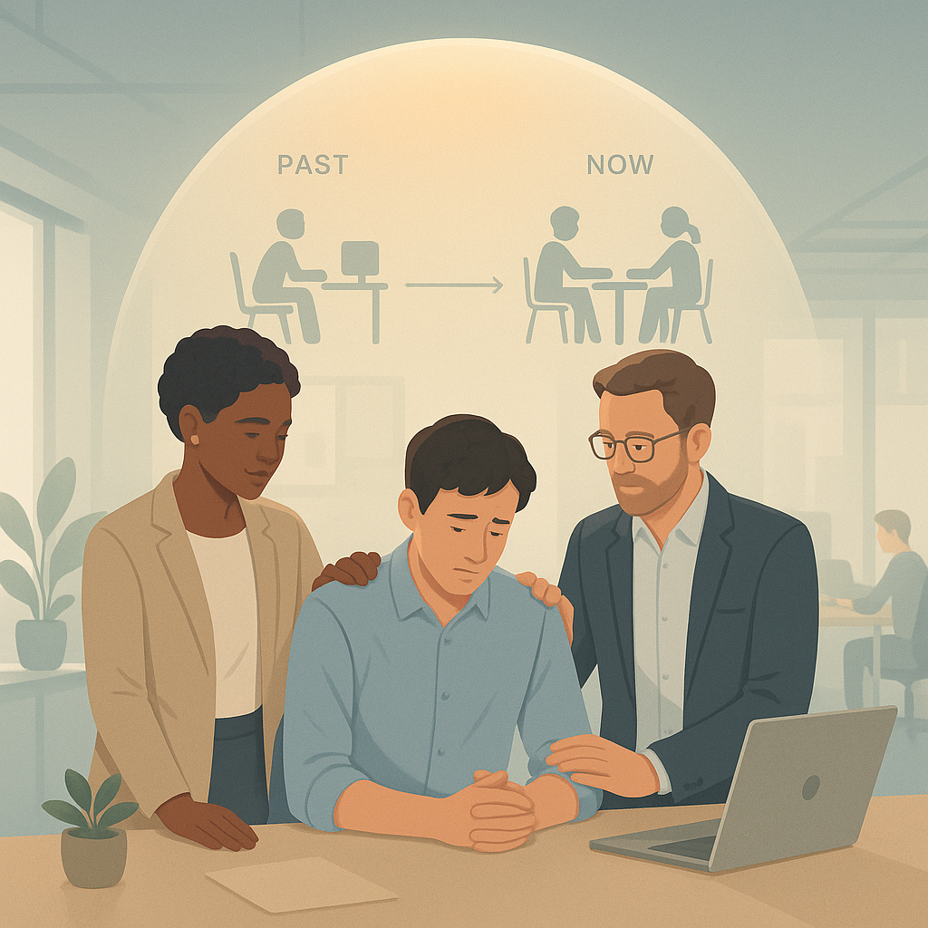 Illustratie bij Waarom mentale ondersteuning voor medewerkers nu meer wordt verwacht dan tien jaar geleden
